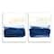 Stupell Industries Coastal Brushstrokes Abstract Beach Ombre Design Wall Plaque Set